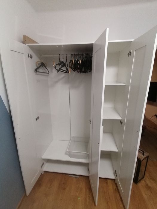 Szafa 3 drzwiowa BIAŁA IKEA BRIMNES
