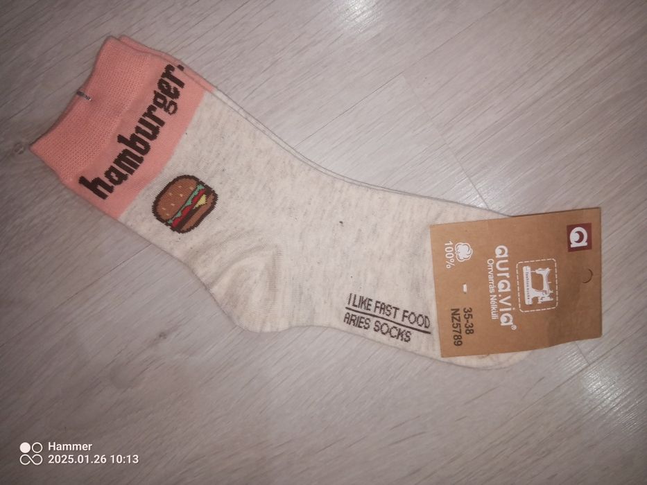 Skarpety hamburger 35-38