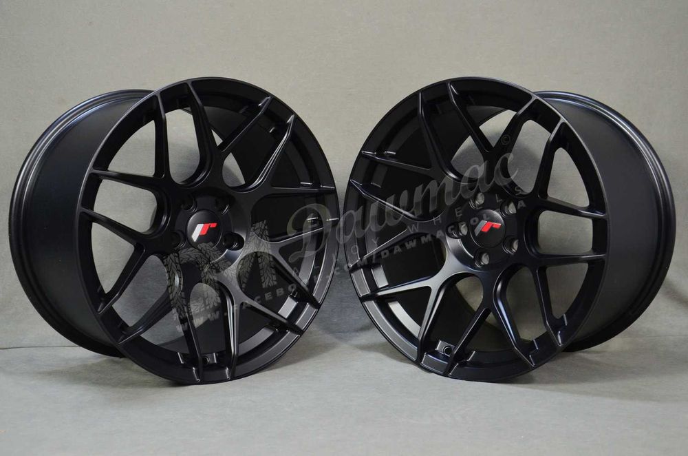 Felgi Japan Racing JR18 18" 9,5J ET20 + 10,5J ET22 5x112 Matt Black