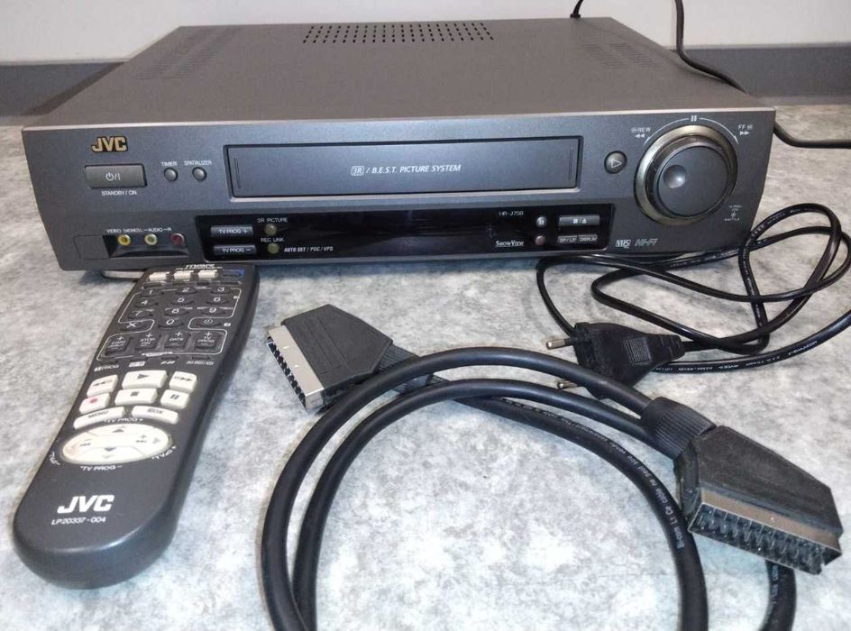 Відеомагнітофон JVC HR-J758E Hi-Fi Stereo (Made in Germany) + пульт