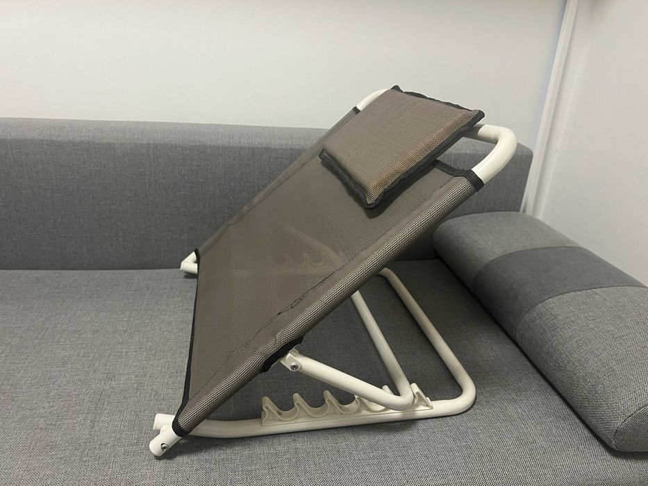 Podpórka pod plecy do łóżka z zagłówkiem pod głowę