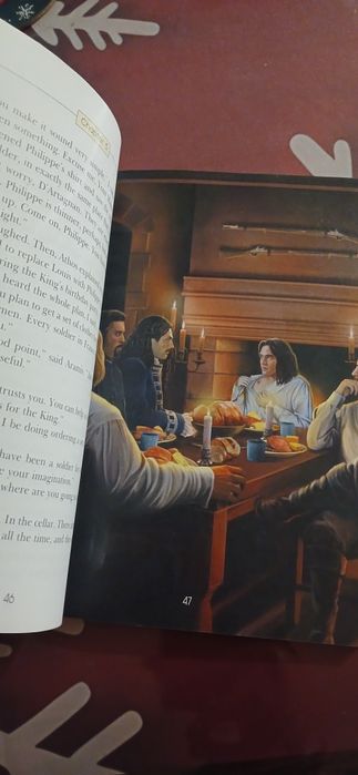 Дюма "Залізна маска" англійською