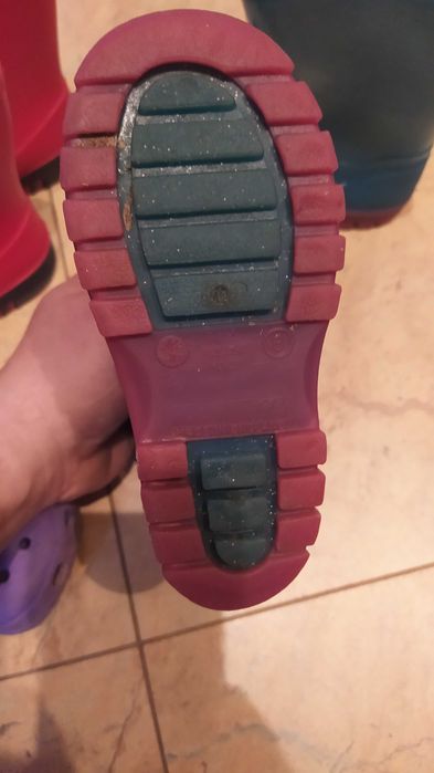 Buciki gumowce rozne rozmiary