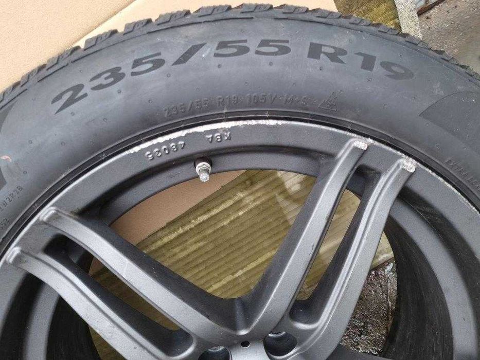 Koła 5x 112 -19' 235x55 - opony zimowe gratis, czujniki ciśnienia