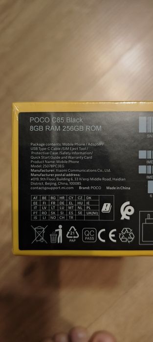 Poco C 85 black 8/256