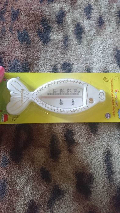 Продам термометр для воды Рыбка