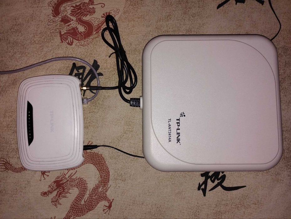 Потужна WiFi антенна TP-LINK TL-ANT2414A + роутер TP-LINK TL-WR741ND