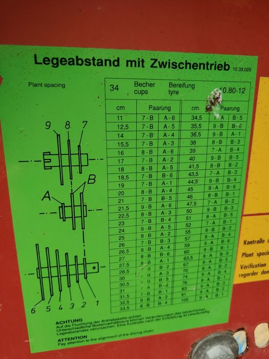 Sadzarka Gruse VL20 4 rzędy