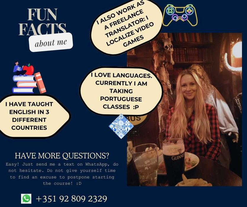 English classes online - Aulas de Ingles online