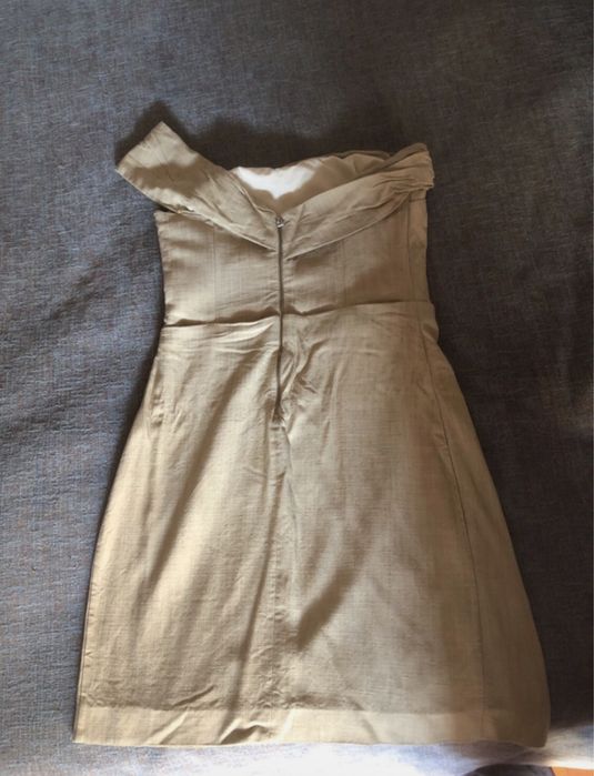 Vestido Zara em linho