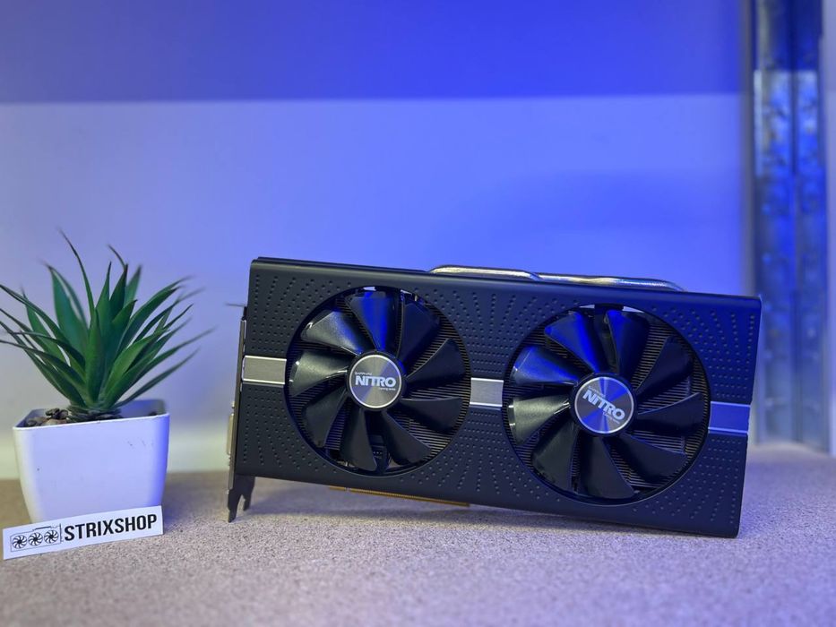 Гарантія 3 місяці! Відеокарта Sapphire Radeon RX 580 8GD5 NITRO+