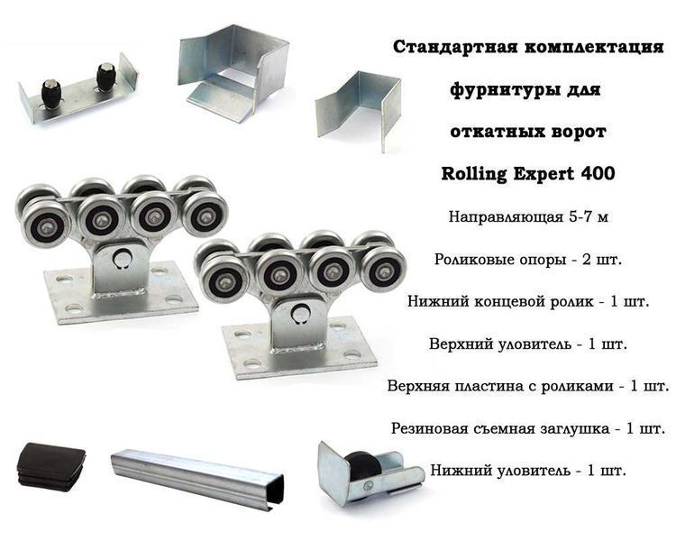 Каркас откатных ворот