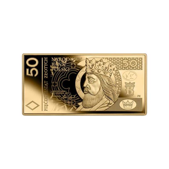 Polskie banknoty obiegowe – Banknot o nominale 50 zł