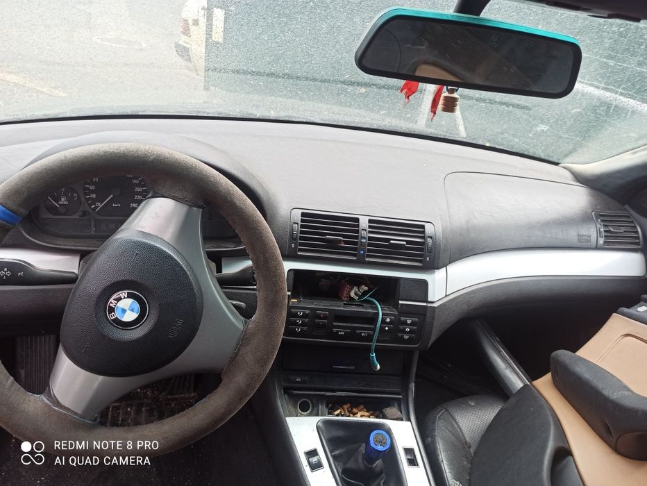 BMW e46 136cv Avariada para Despachar