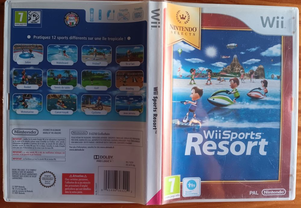 Acessórios para jogar Wii Sports