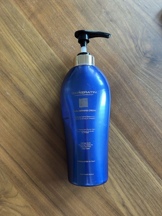 Bio Keratin emulsja krem do wlosow kreconych, formowania lokow.