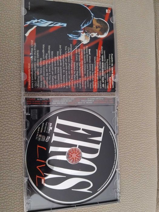 Cd novo do Eros Ramazzottti