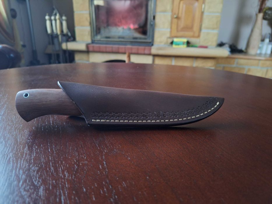 Nóż myśliwski, obozowiec, custom-ręcznie robiony.