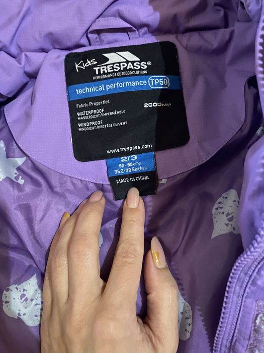 Зимова тепла куртка,Trespass