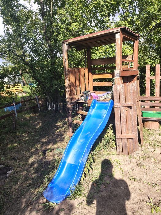 Ślizg Zjeżdżalnia długość ok. 1,8M Kolor JASNY Niebieski