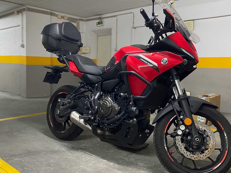 Proteção de carter para yamaha tracer7 2021