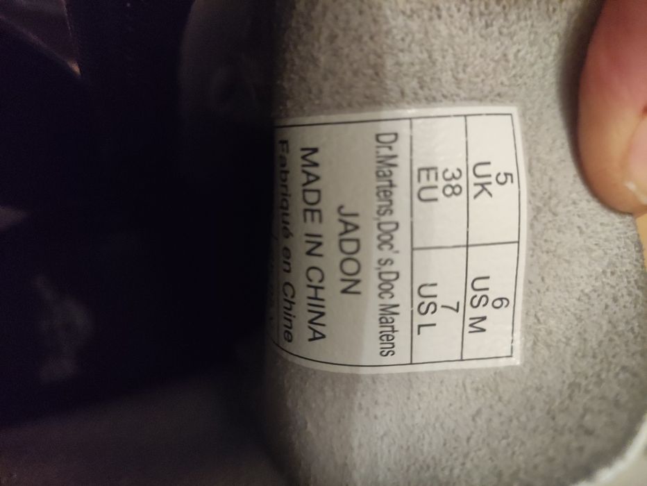 Buty Martens białe damskie