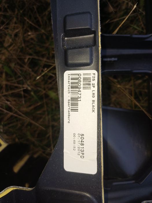 Торпедо консоль bmw f25 x3 бмв ф25 х3