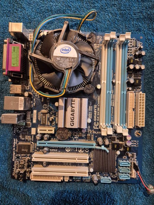 Zestaw 2x Płyta Główna LGA775 DDR3 / Combo (Gigabyte & ASRock) Retro