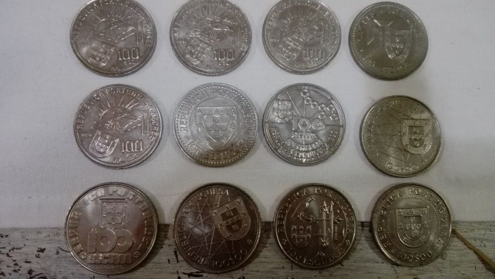 Moedas Comemorativas 100 escudos