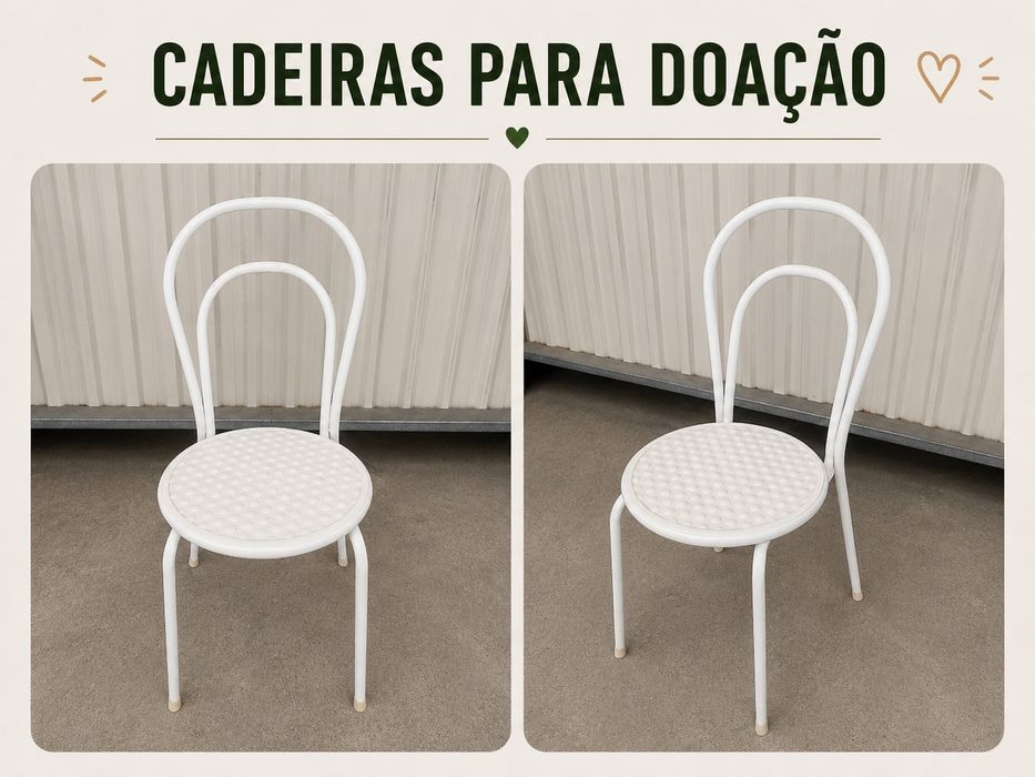 DOAÇÃO – Cadeiras