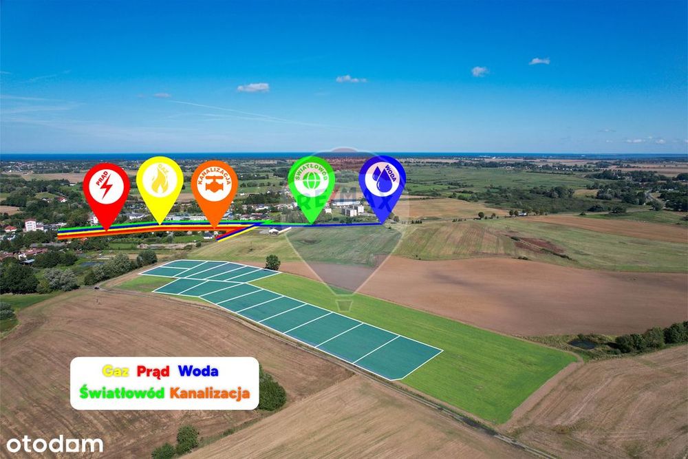 Na sprzedaż działka budowlana 1191 m² | Będzino - View 4