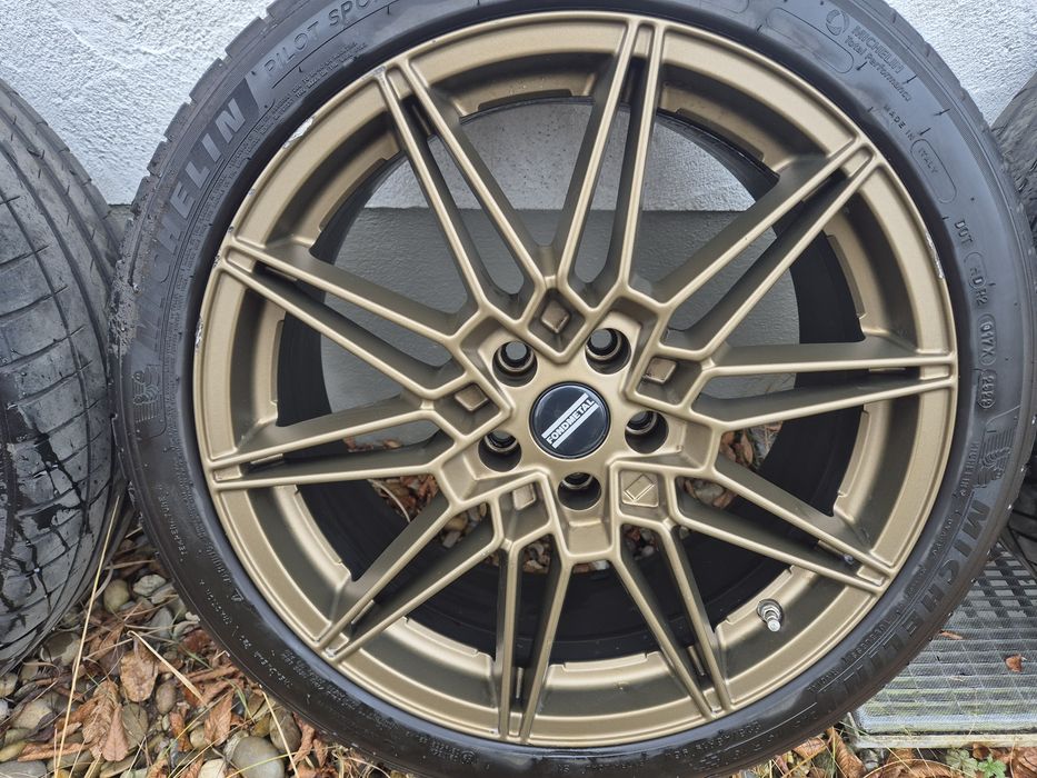 Koła letnie 19 cali 5x112 brązowe