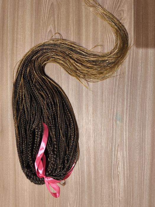 Warkoczyki wielorazowe set mikrowarkoczykie