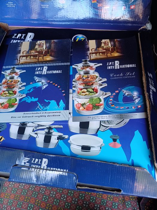 Набор посуду з нержавіючої сталі teiliges zp 1720: 4 099 грн