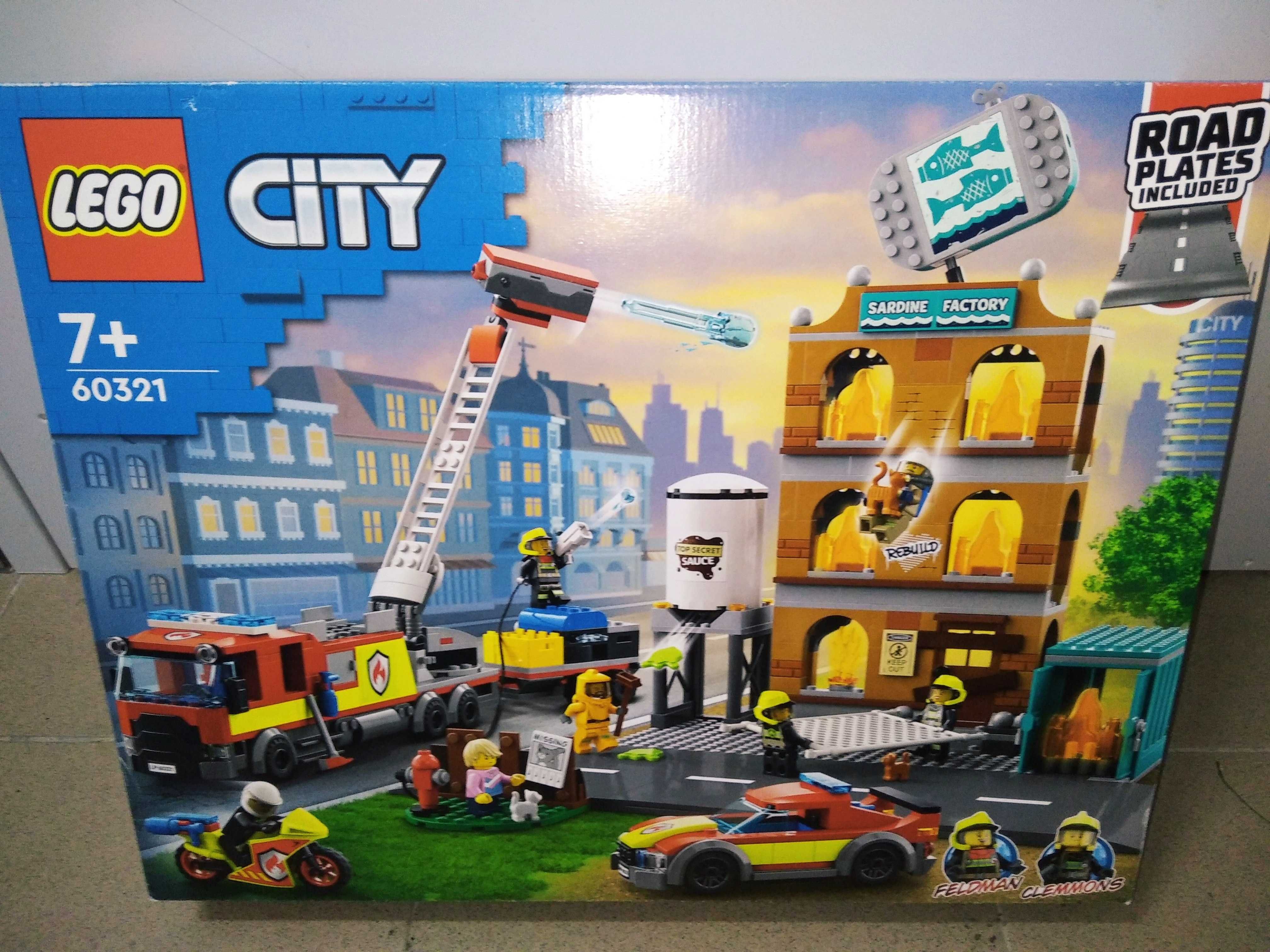 Lego City 60321 Straż Pożarna Nowa Pruszcz Gdański • OLX.pl