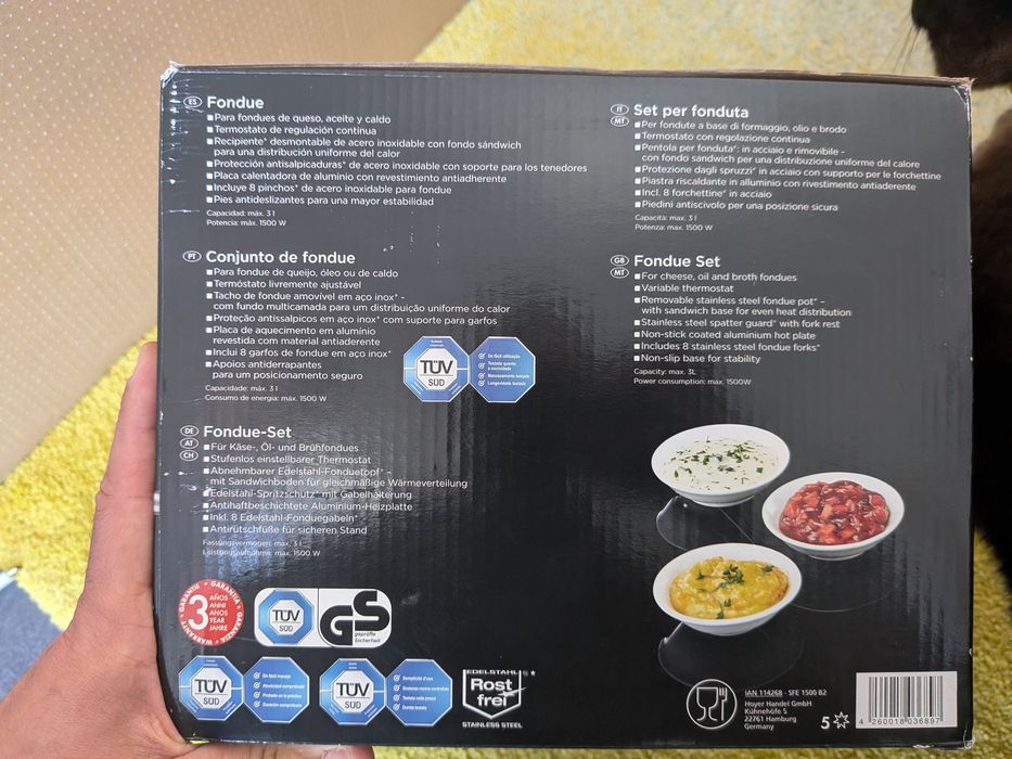 Set de Fondue NOVO Silvercrest