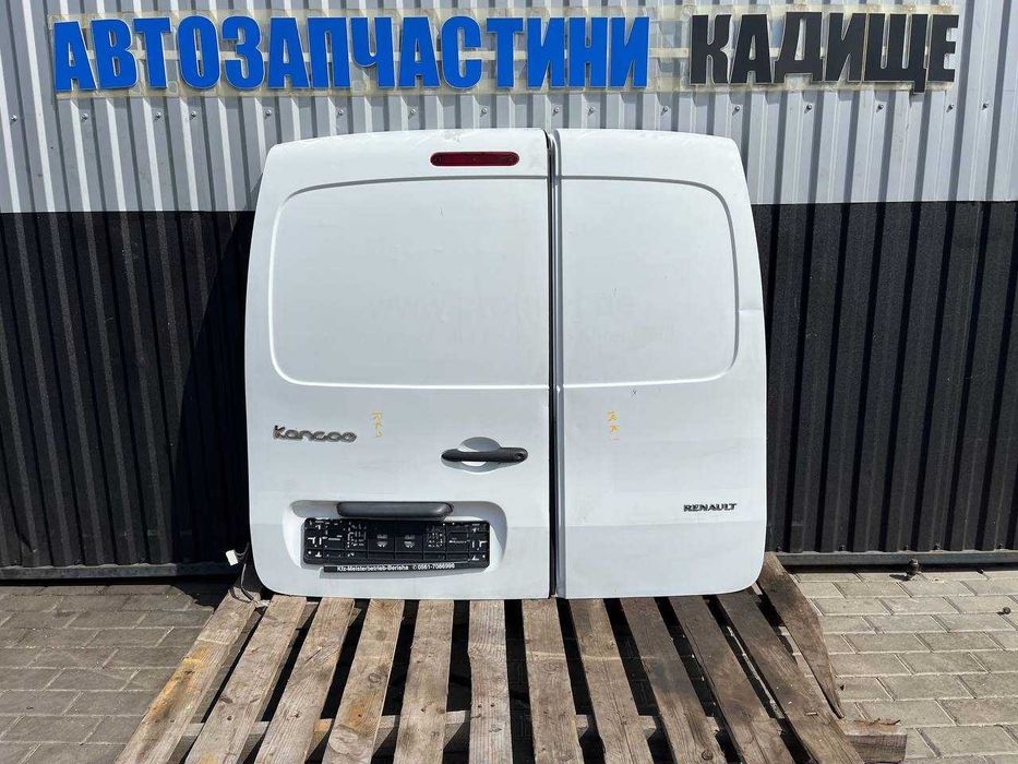 Двері задні ліві праві Renault Kangoo 2 (2008-2021) Дверка багажника Рено Кенго 2