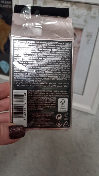 Flakon Yves Saint Laurent Black Opium  30ml  oryginal