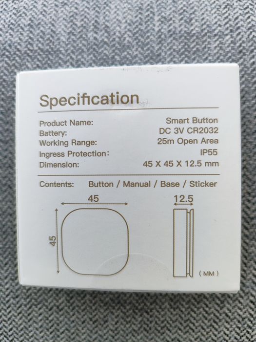 Smart Burtton Scene Zigbee MOES