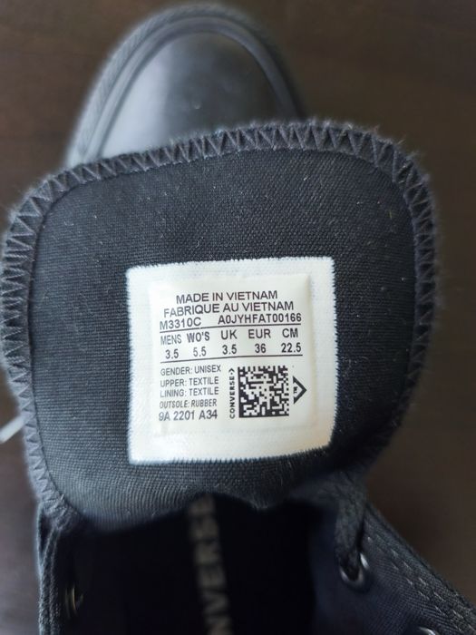Buty Converse Czarne