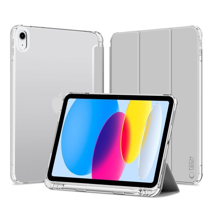 Tech-Protect SC pen hybrid iPad 10.9” 10 / 2022 / 11” 11 / 2025 grey