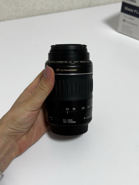 55 200 - купити об'єктив Canon - Ціна на OLX.ua