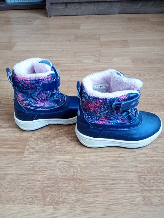 Buty śniegowce dziewczece