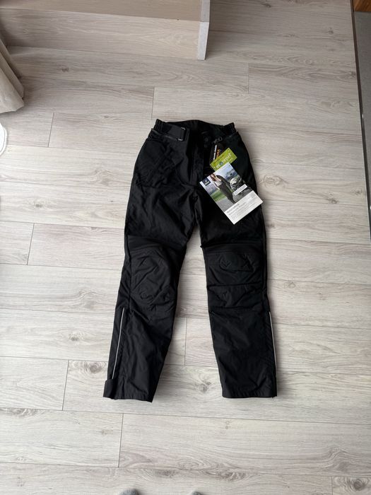 Damskie spodnie TCHIBO na motocykl skuter nowe S (36) 2w1