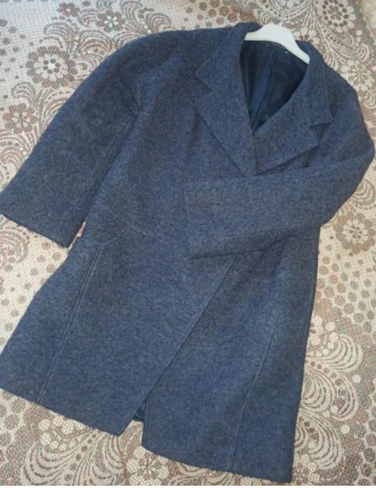 Тепле пальто оверсайз