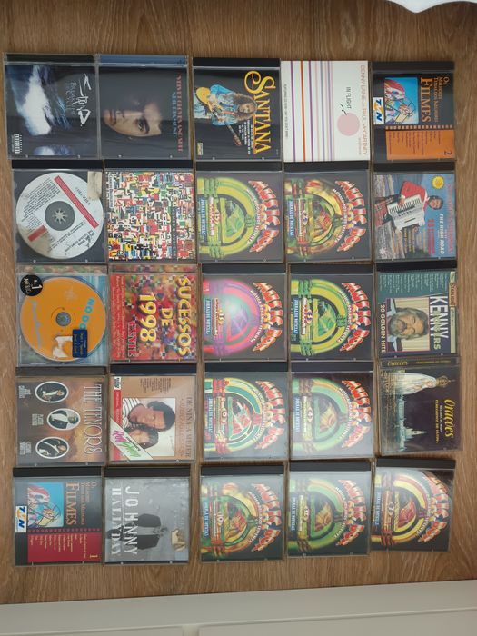 Lote 25 Cds, anos 60, pop rock, classic