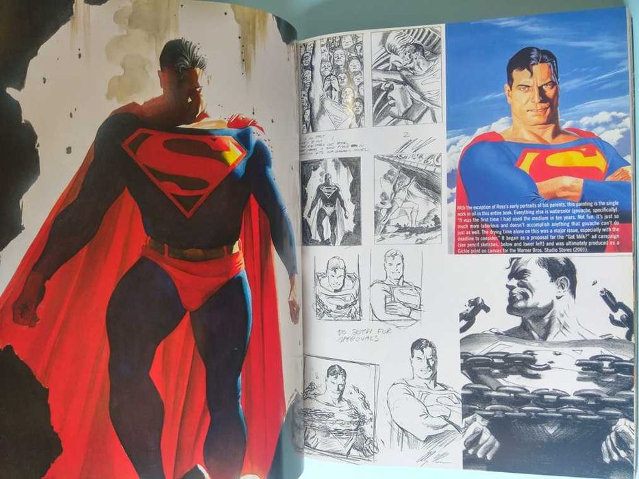 Mythology : The Dc Comics Art Of Alex Ross - 320 páginas, ilustrado.