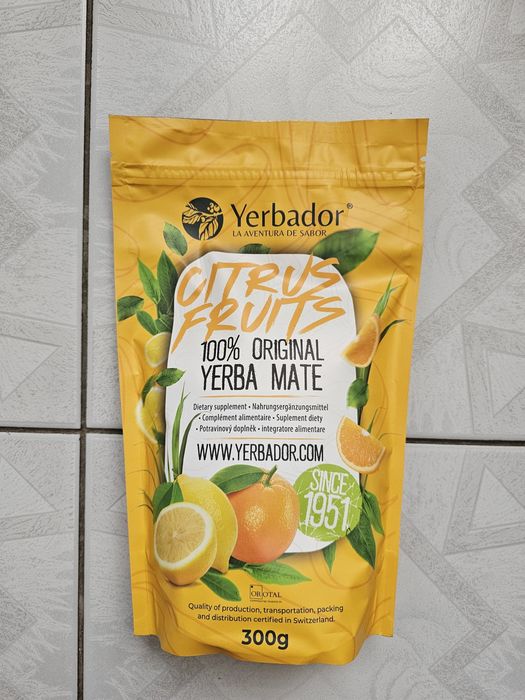 Yerbador Yerba Mate Citrus Fruits nowa 300g