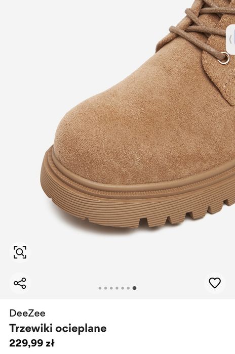 NOWE trapery botki Deezee r36