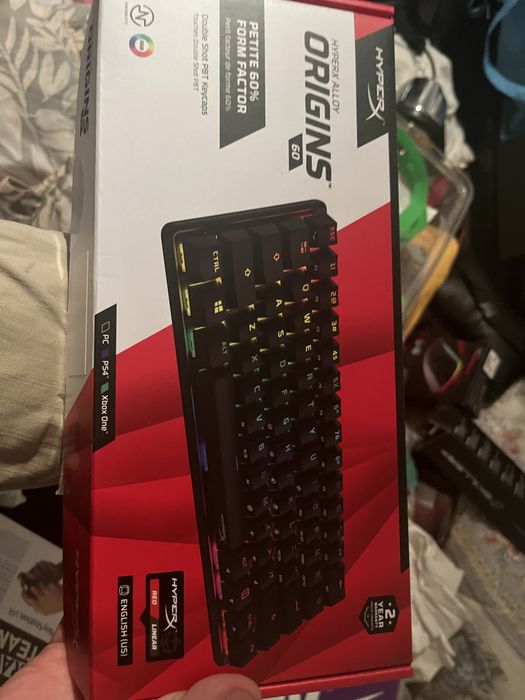 Teclado HyperX Alloy + Rato HyperX PulseFire Surge